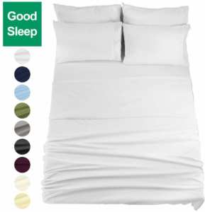 EASELAND 6-Pieces Queen Size Bed Sheets