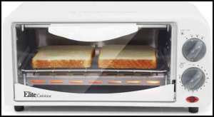 MaxiMatic ETO-113 Elite Cuisine 2-Slice Toaster Oven with 15 Minute Timer
